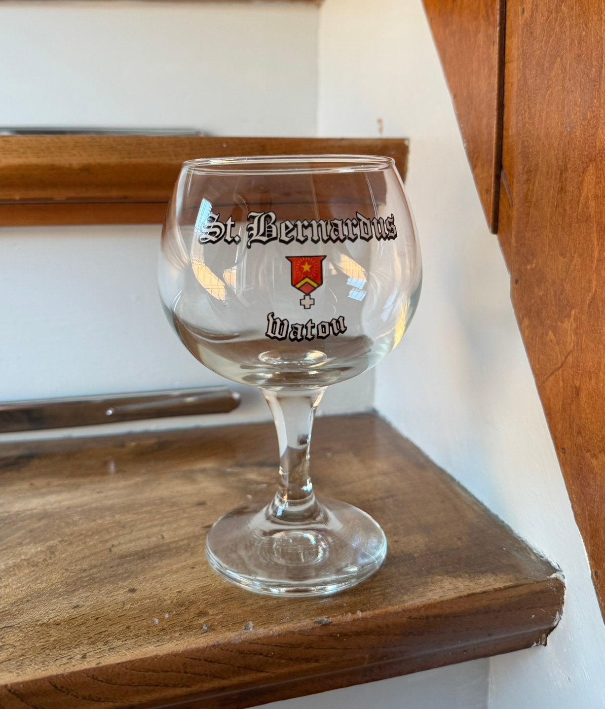 2x St. Bernardus watou bierglas 0,33L, Verzamelen, Ophalen of Verzenden, Zo goed als nieuw, Glas of Glazen, Overige merken