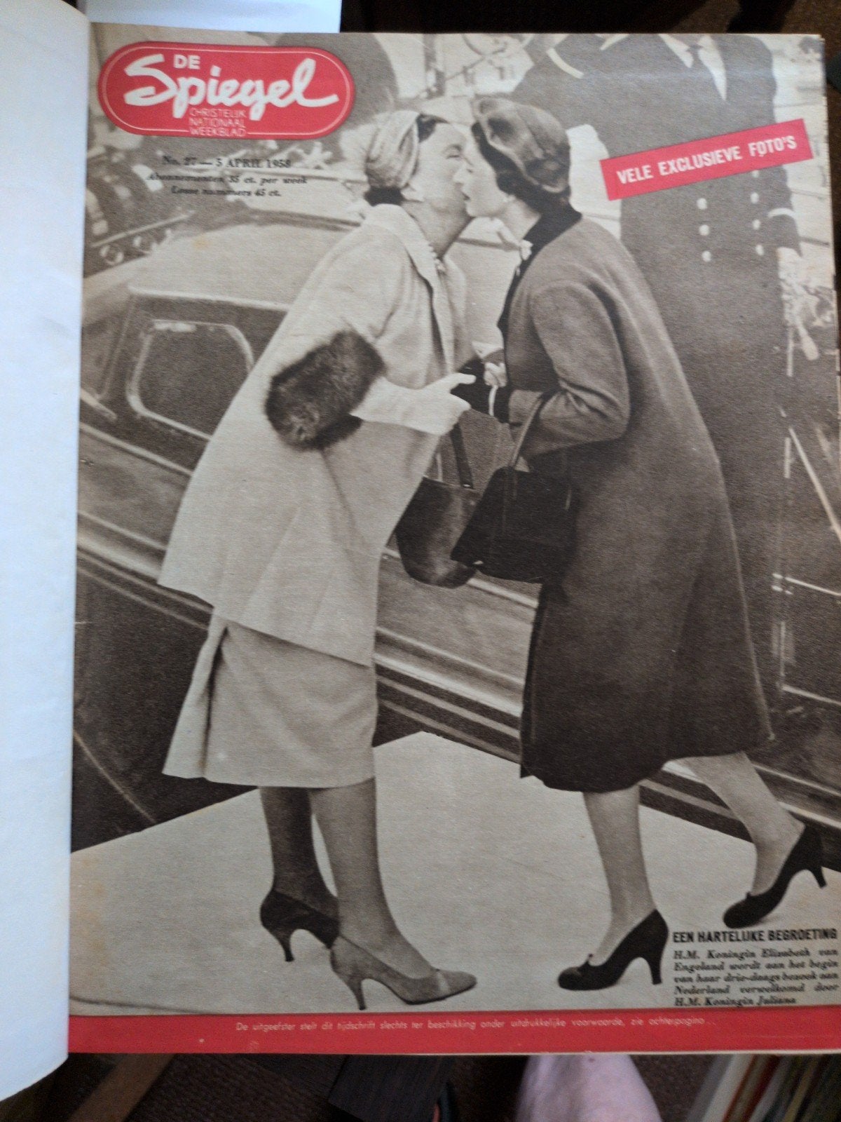 Ingebonden ex. van voormalig weekblad De Spiegel, Ophalen of Verzenden, 1960 tot 1980, Tijdschrift