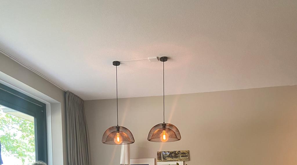 2x hanglampen VT Wonen Lucide, Ophalen of Verzenden, Zo goed als nieuw, Minder dan 50 cm