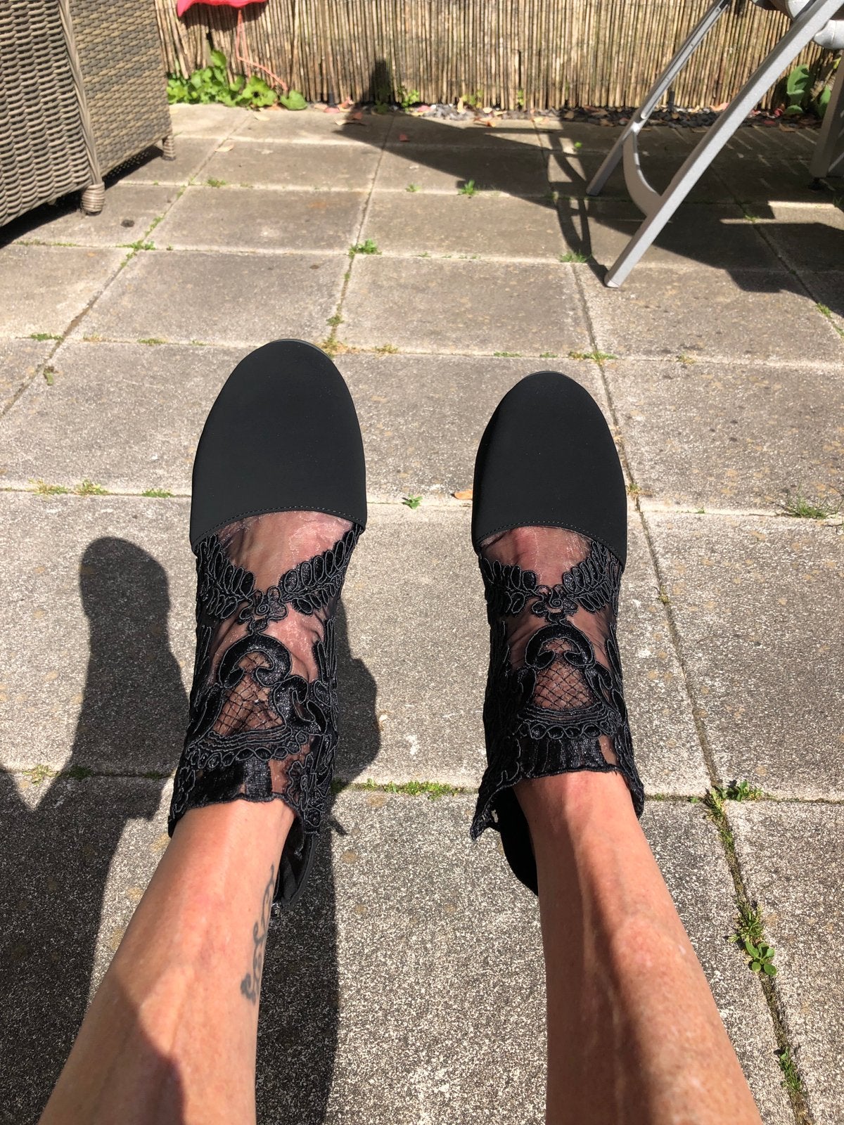 Zwarte dames zomerschoen met hak maat 37, Ophalen of Verzenden, Nieuw, Zwart