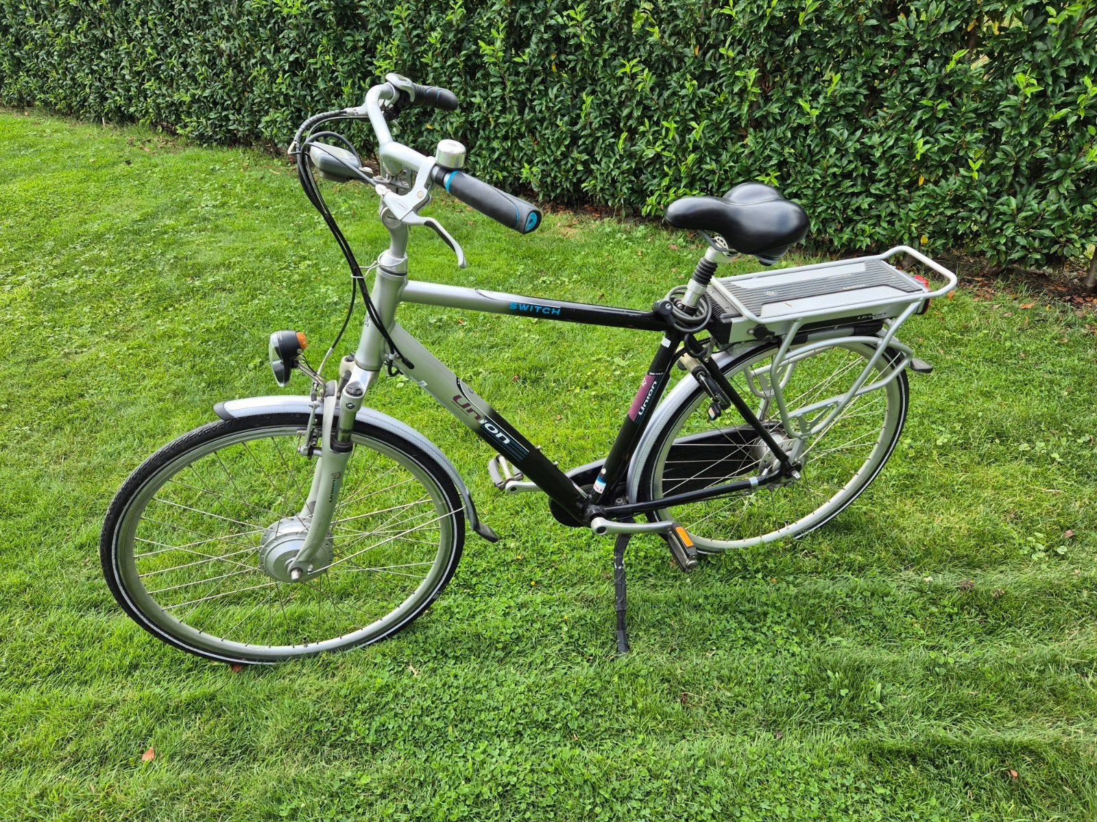 Te koop elektrische heren fiets Union merk Switch, Ophalen, Gebruikt, Overige merken