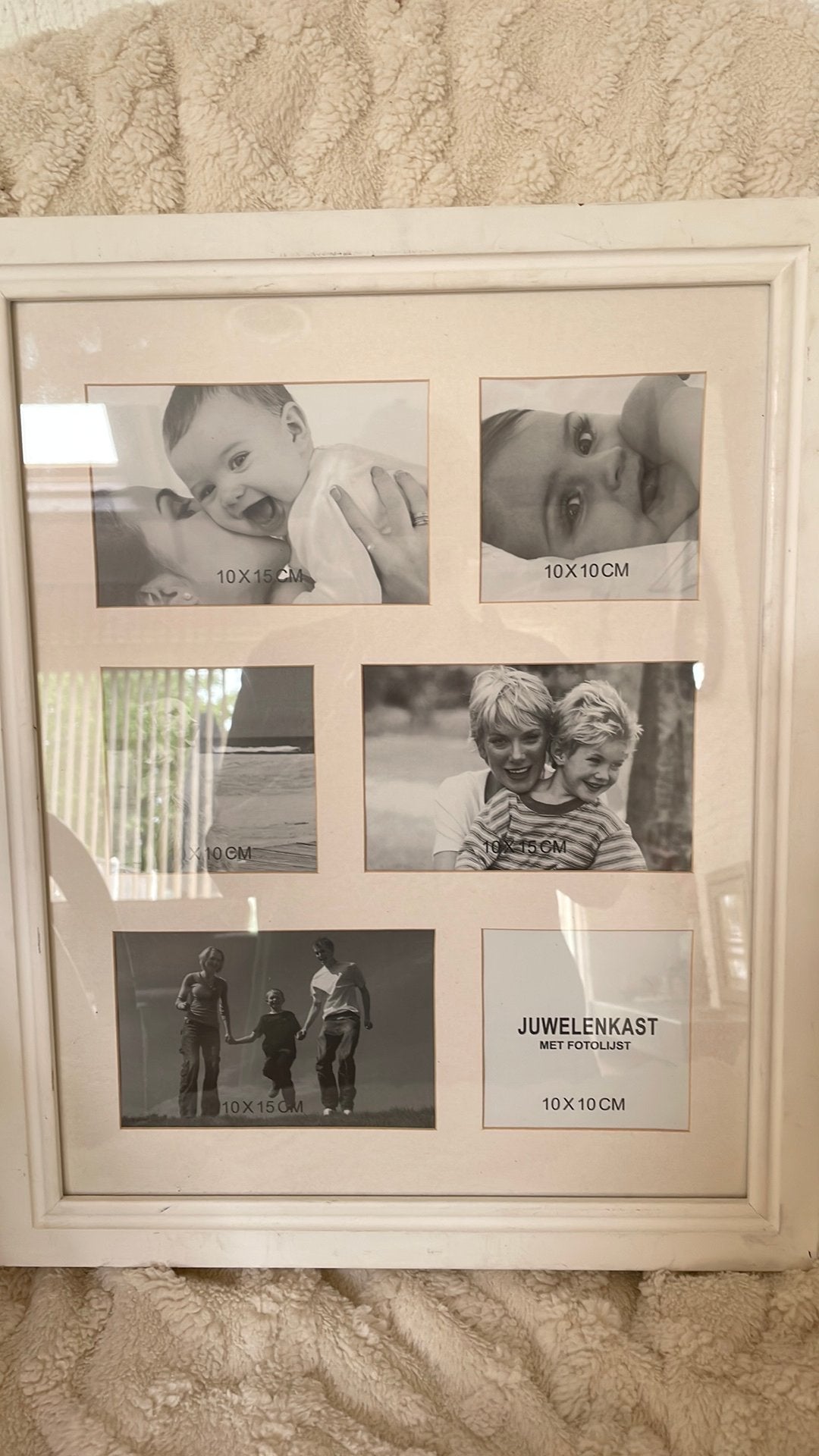 Juwelemkast met fotolijst, Ophalen, Zo goed als nieuw