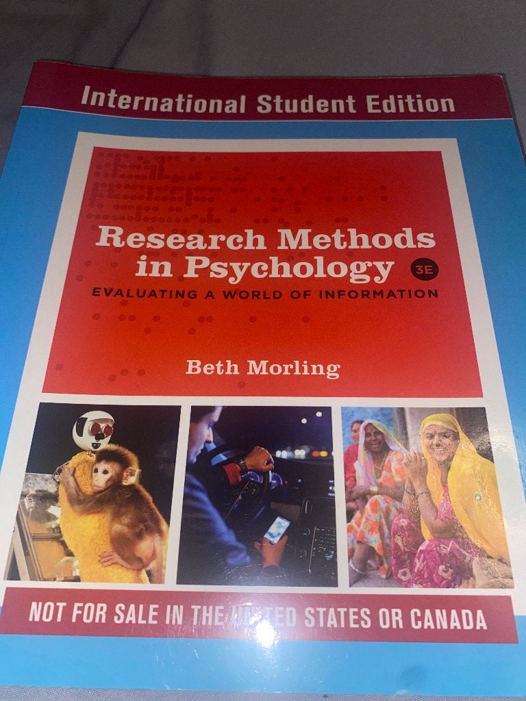 Research Methods in Psychology 3E, Ophalen of Verzenden, Alpha, Nieuw, WO