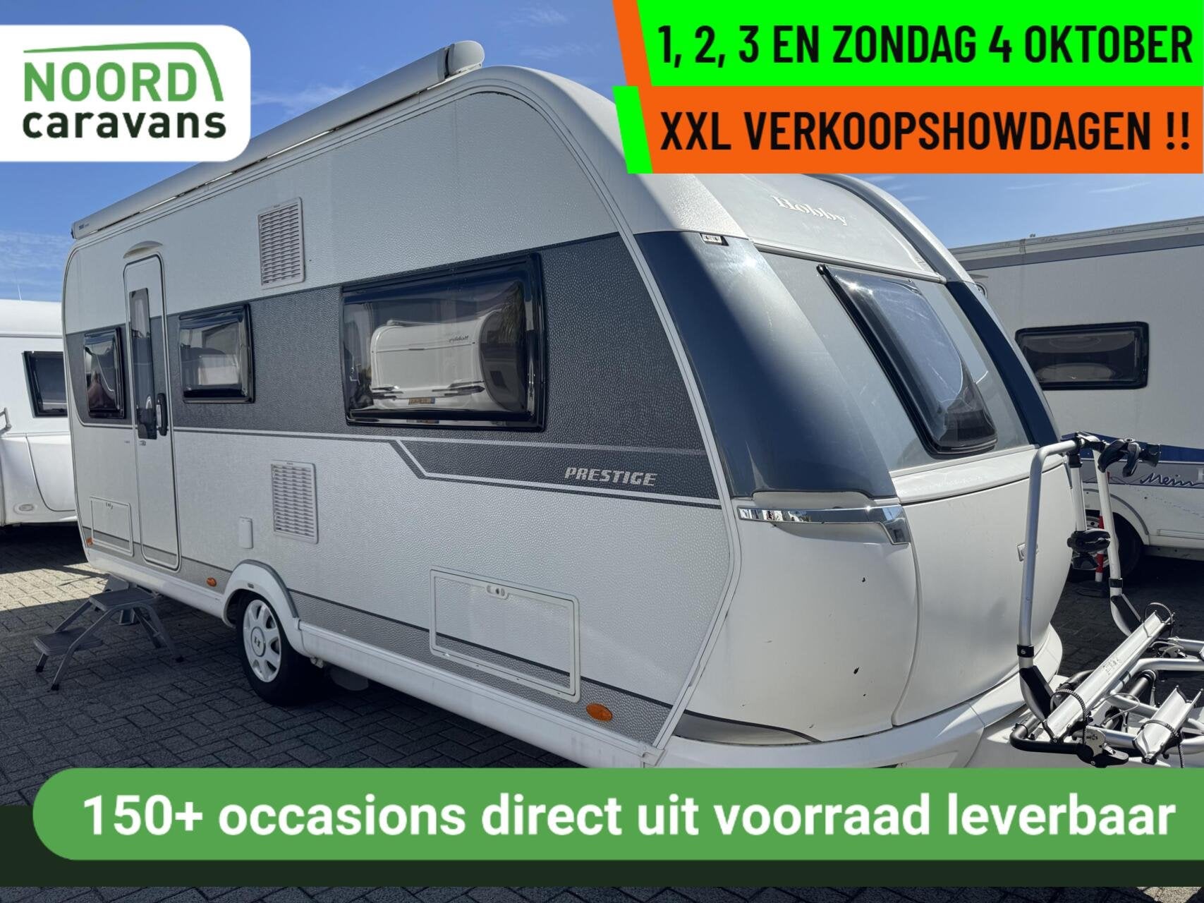 Hobby 495 - XXL VERKOOPSHOW 1,2,3 & 4 OKT. 10-17 UUR, Rondzit, Hobby, 7 tot 8 meter, Bedrijf