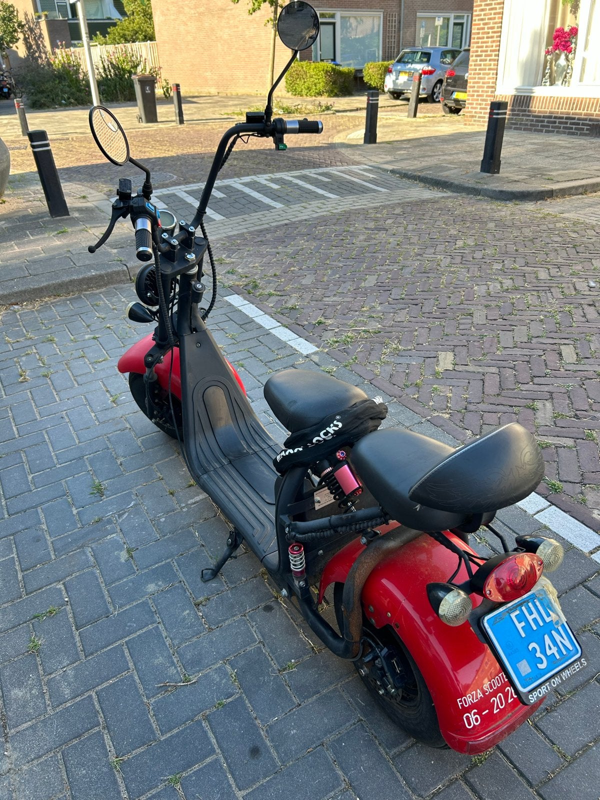 E-chopper, Fietsen en Brommers, Snorfietsen en Snorscooters, Ophalen, Zo goed als nieuw, Elektrisch, Overige merken