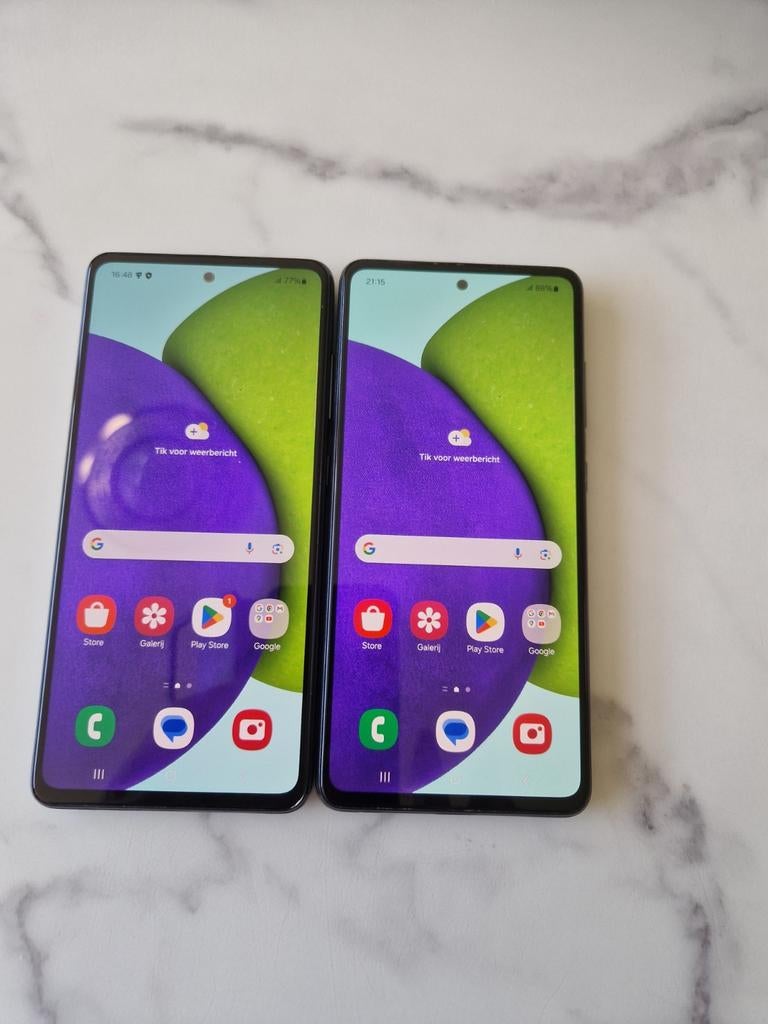 Samsung Galaxy A52, Zwart, Ophalen of Verzenden, Zo goed als nieuw, 128 GB