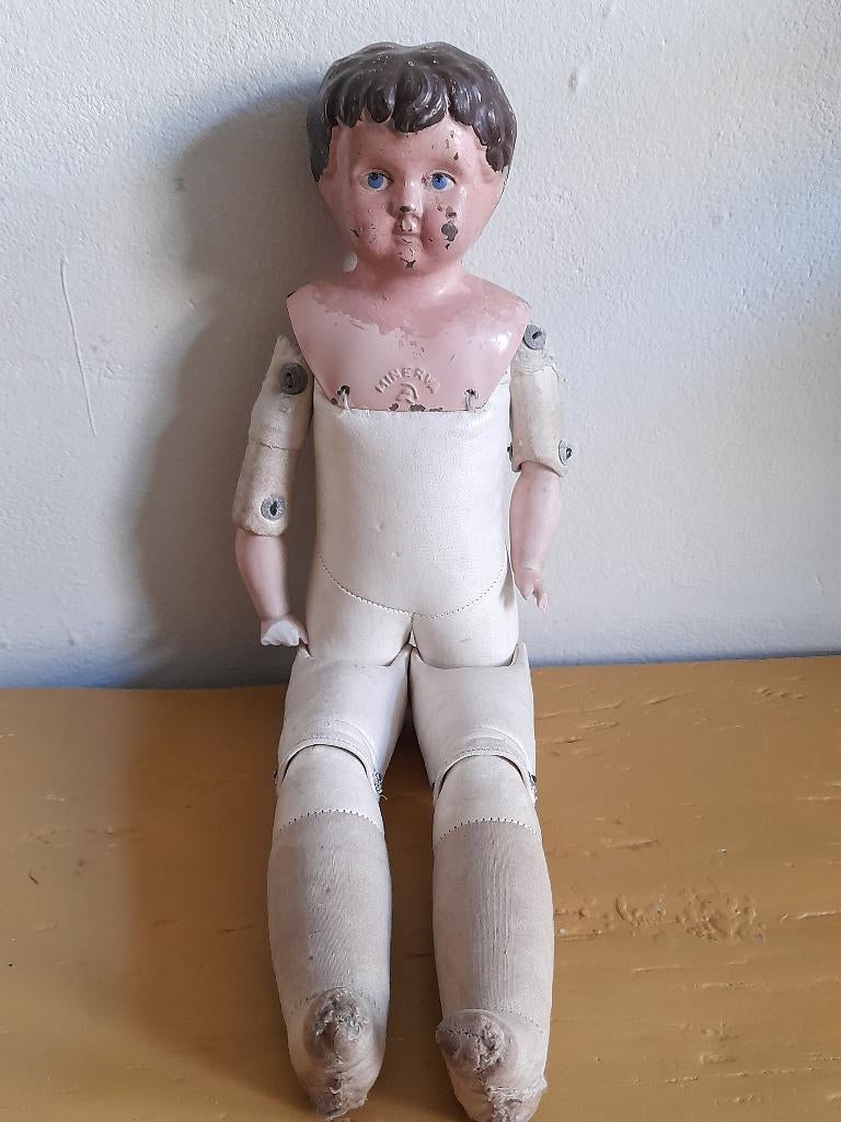 Antieke Minerva pop, ca.1920, Ophalen of Verzenden