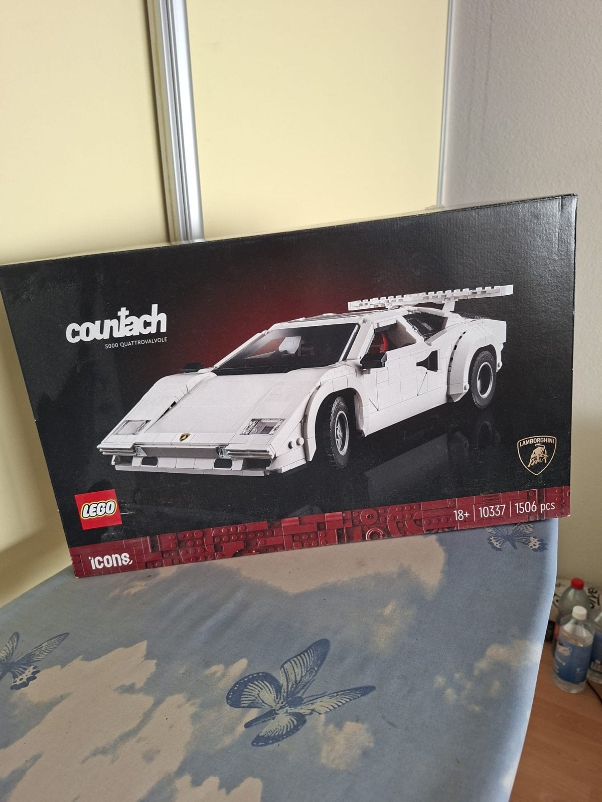 LEGO Icons Lamborghini Countach 5000 Quattrovalvole, Ophalen, Zo goed als nieuw