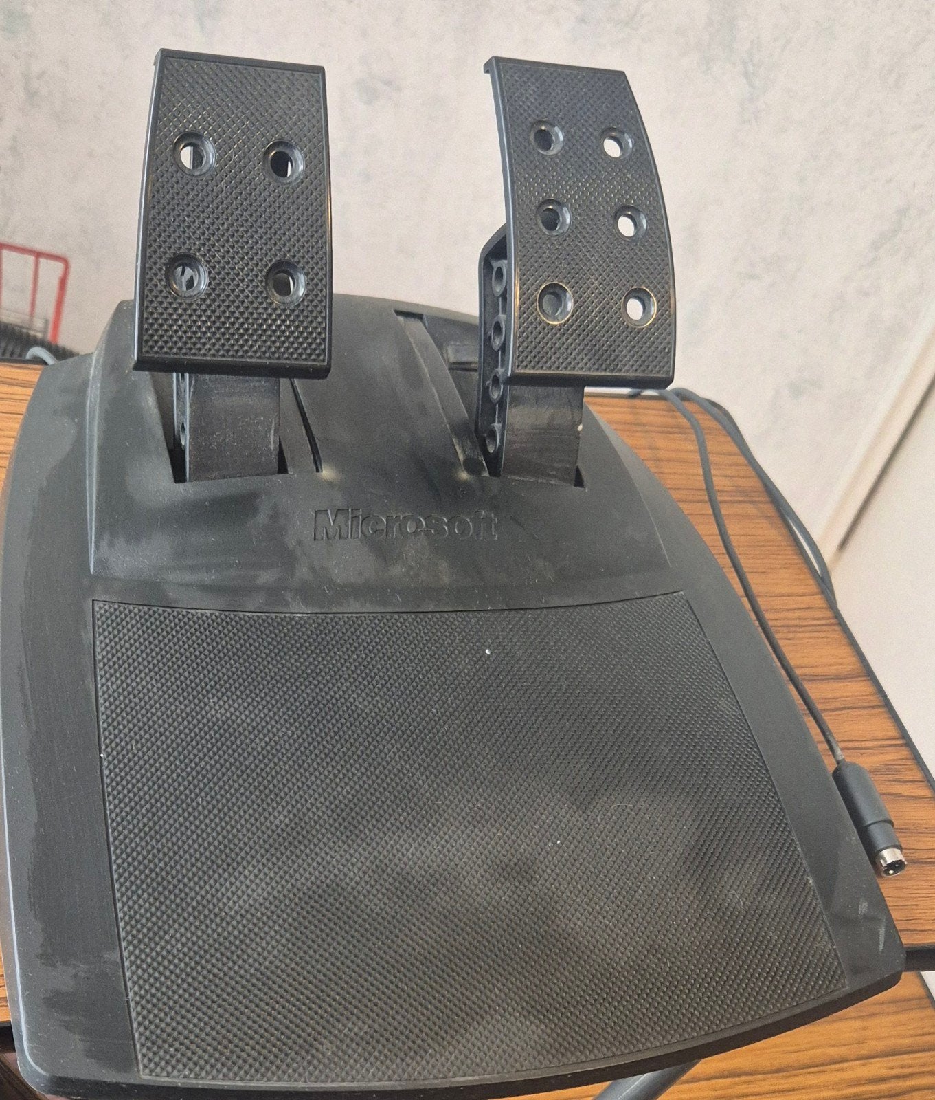 Microsoft Xbox 360 racestuur pedalen, Gebruikt, Microsoft, Xbox, Ophalen of Verzenden