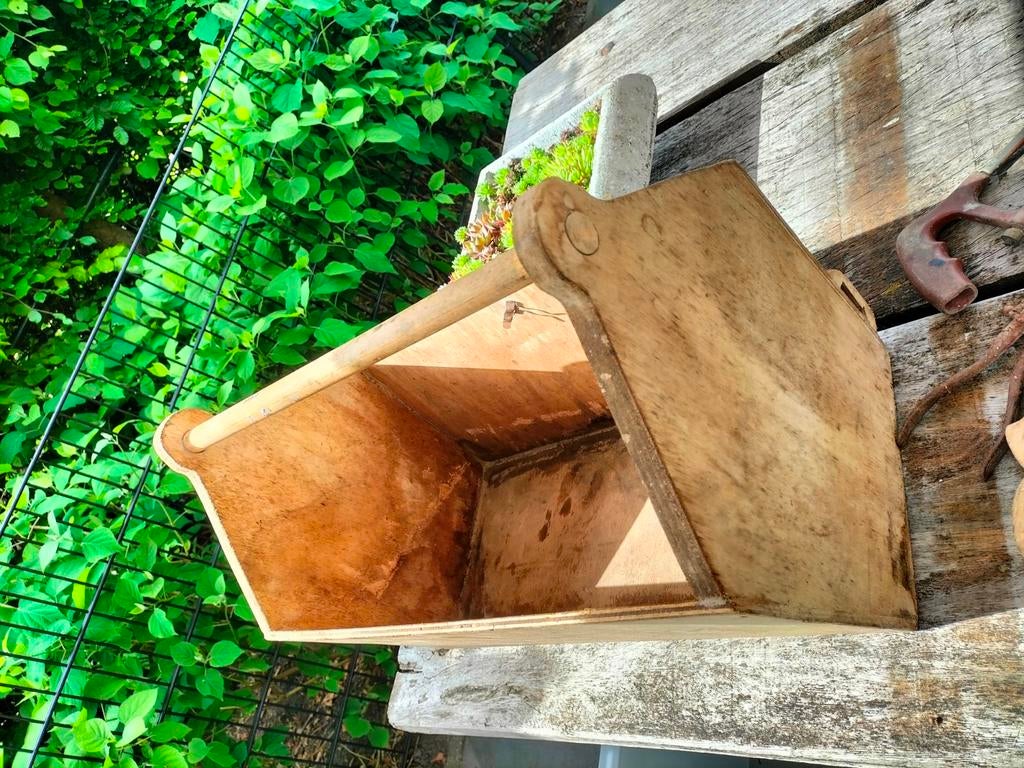 Oude gereedschap kist, Ophalen of Verzenden, Gebruikt
