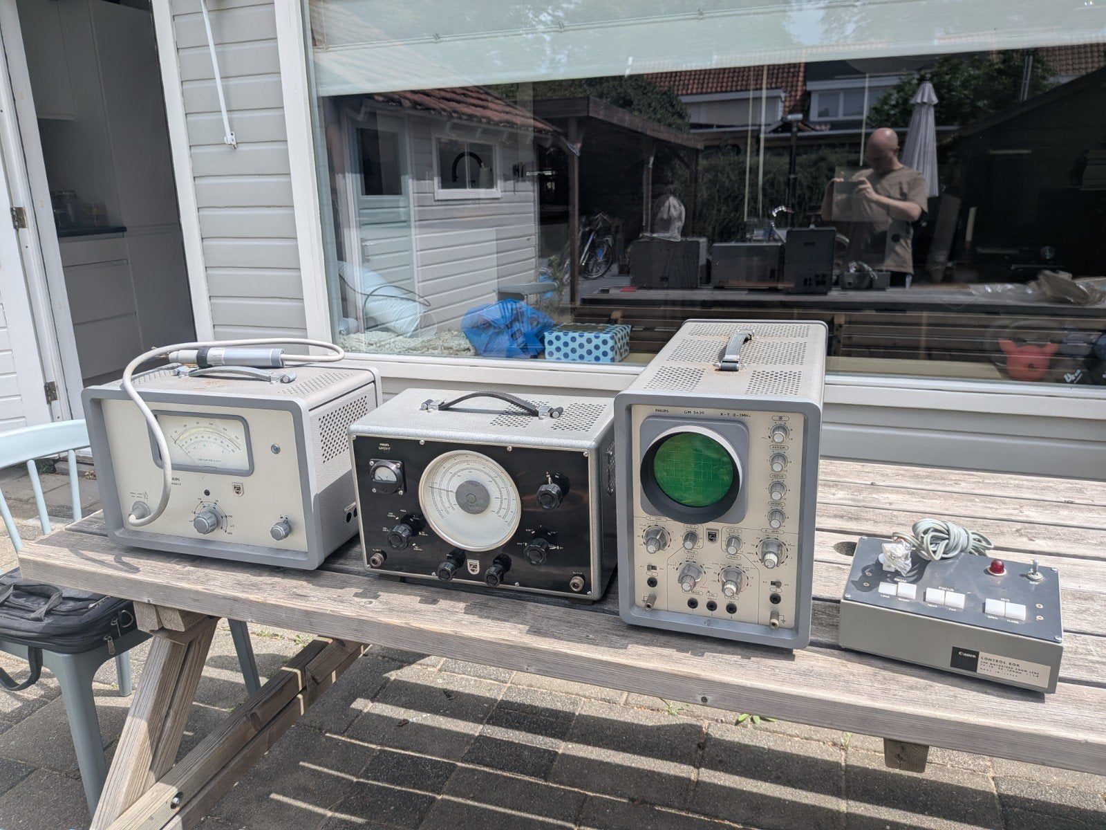 set vintage Philips meetapparatuur, Ophalen of Verzenden