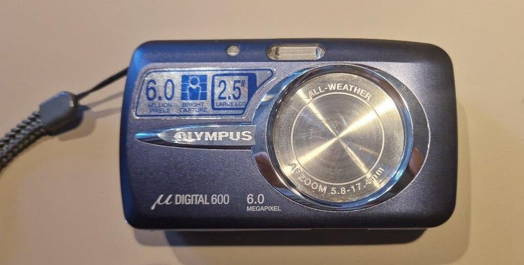 Olympus Mju Digital 600, Ophalen, Zo goed als nieuw, Olympus, 4 t/m 7 keer