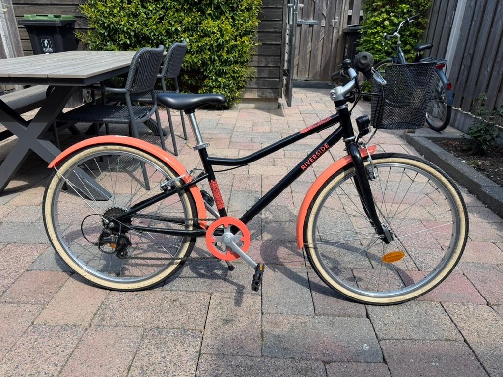Riverside 500 kinderfiets 24 inch - zo goed als nieuw, Ophalen, 20 inch of meer, Velgrem, Riverside