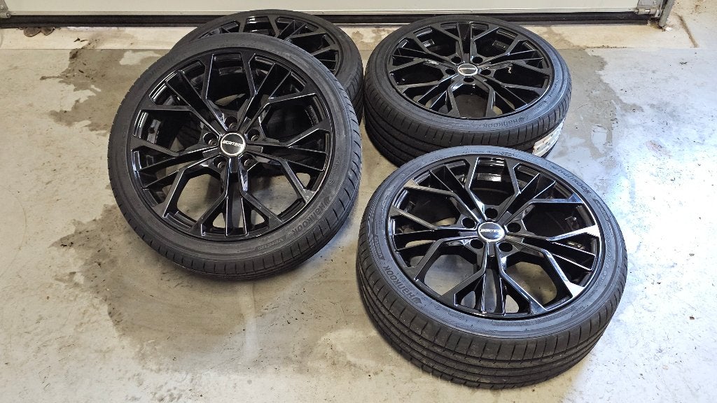 GMP Matisse 18 inch velgen 5x112 7.5J ET50 | 225/40 R18, Auto-onderdelen, Banden en Velgen, 18 inch, Gebruikt, Velg(en), Ophalen of Verzenden