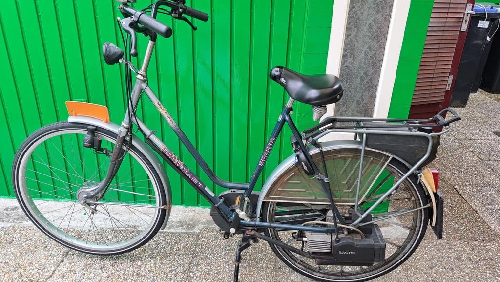 Sparta fiets met Sachs motor - Gebruikt, Ophalen, Terugtraprem, Sparta, Versnellingen