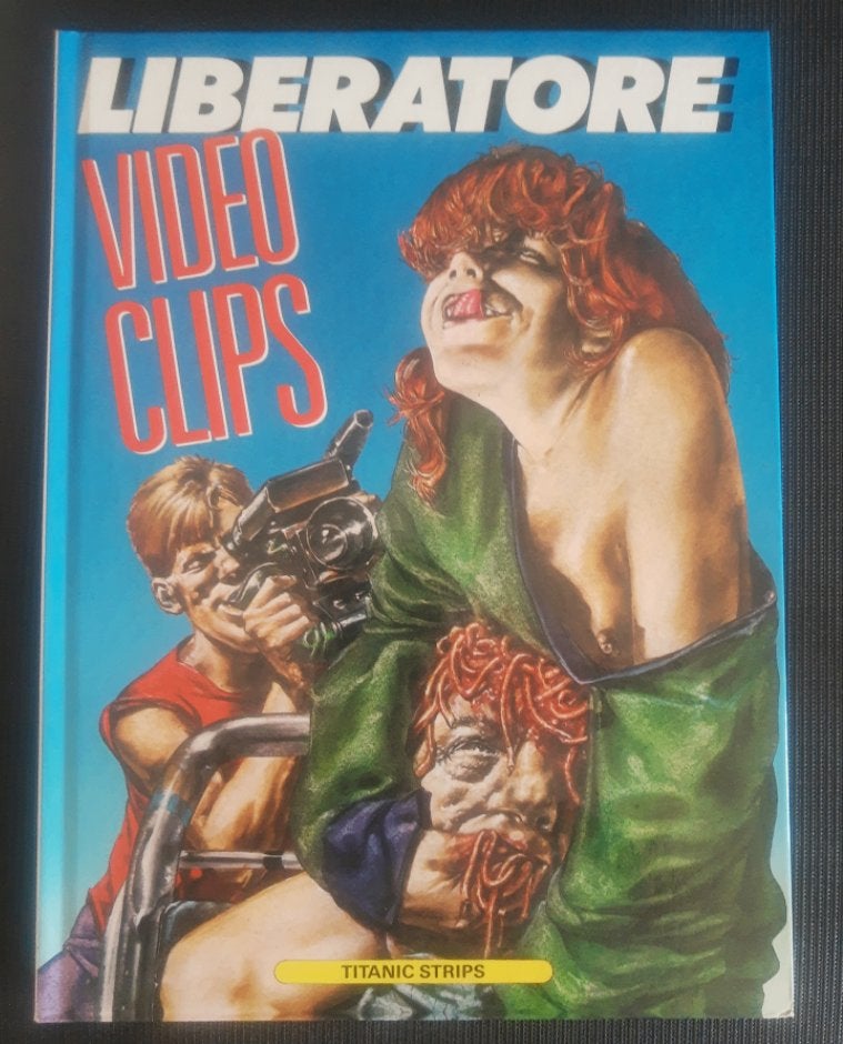 LIBERATORE - Videoclips / Hardcover, Eén stripboek, Ophalen of Verzenden, Zo goed als nieuw