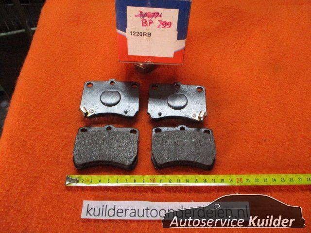 Remblokken voorzijde Kia Pride Mazda 121 da  BP799 AD1220RB, -, -, Nieuw, Ophalen of Verzenden