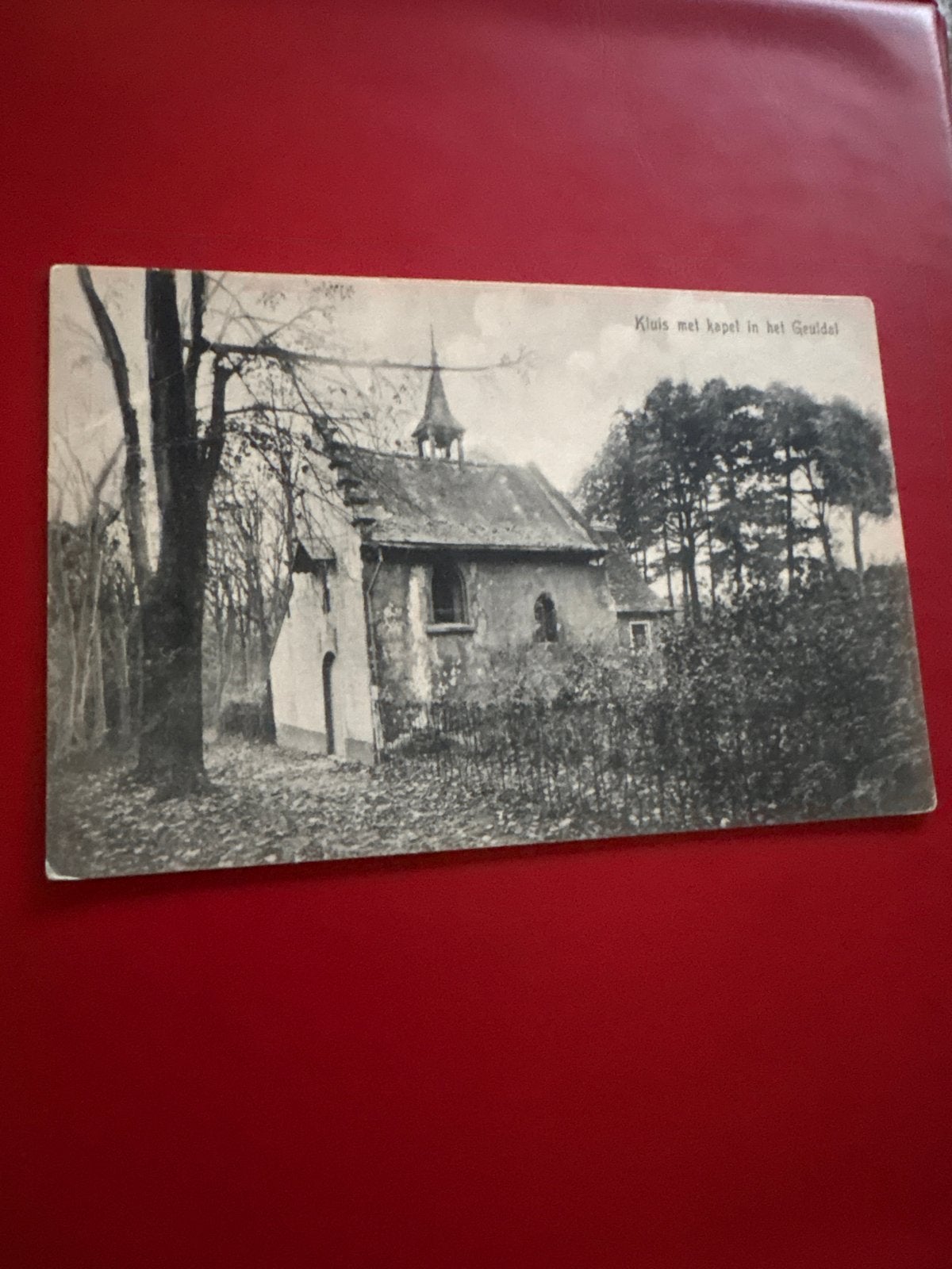 Ongelopen Ansichtkaart Kluis met kapel het Geuldal, Ophalen of Verzenden, Voor 1920, Ongelopen, Limburg