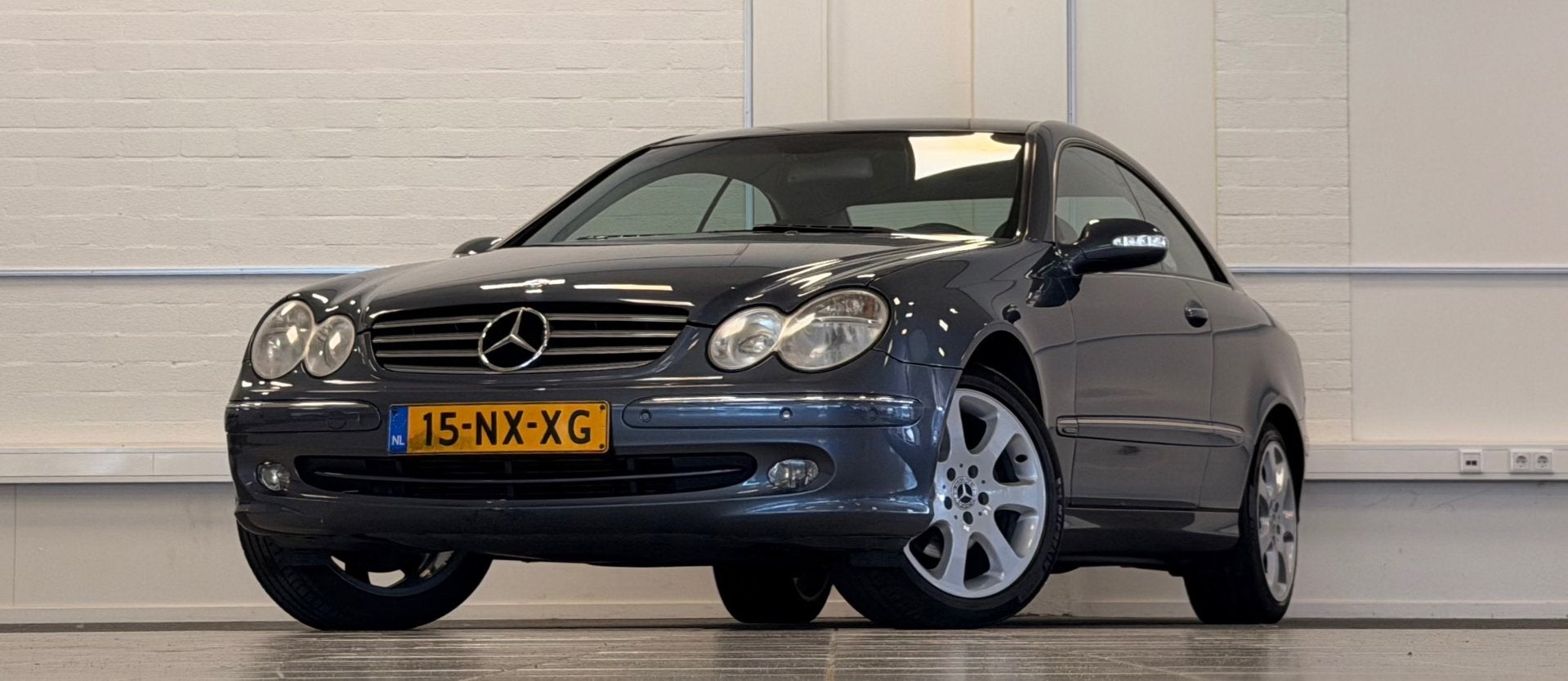 Mercedes-Benz CLK-klasse Coupé 200 K. Elegance Mooier dan d, Auto's, Mercedes-Benz, Automaat, Gebruikt, 4 cilinders, 1796 cc
