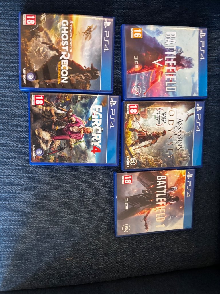 PS4 games, Spelcomputers en Games, 1 speler, Ophalen, Zo goed als nieuw, Vanaf 3 jaar