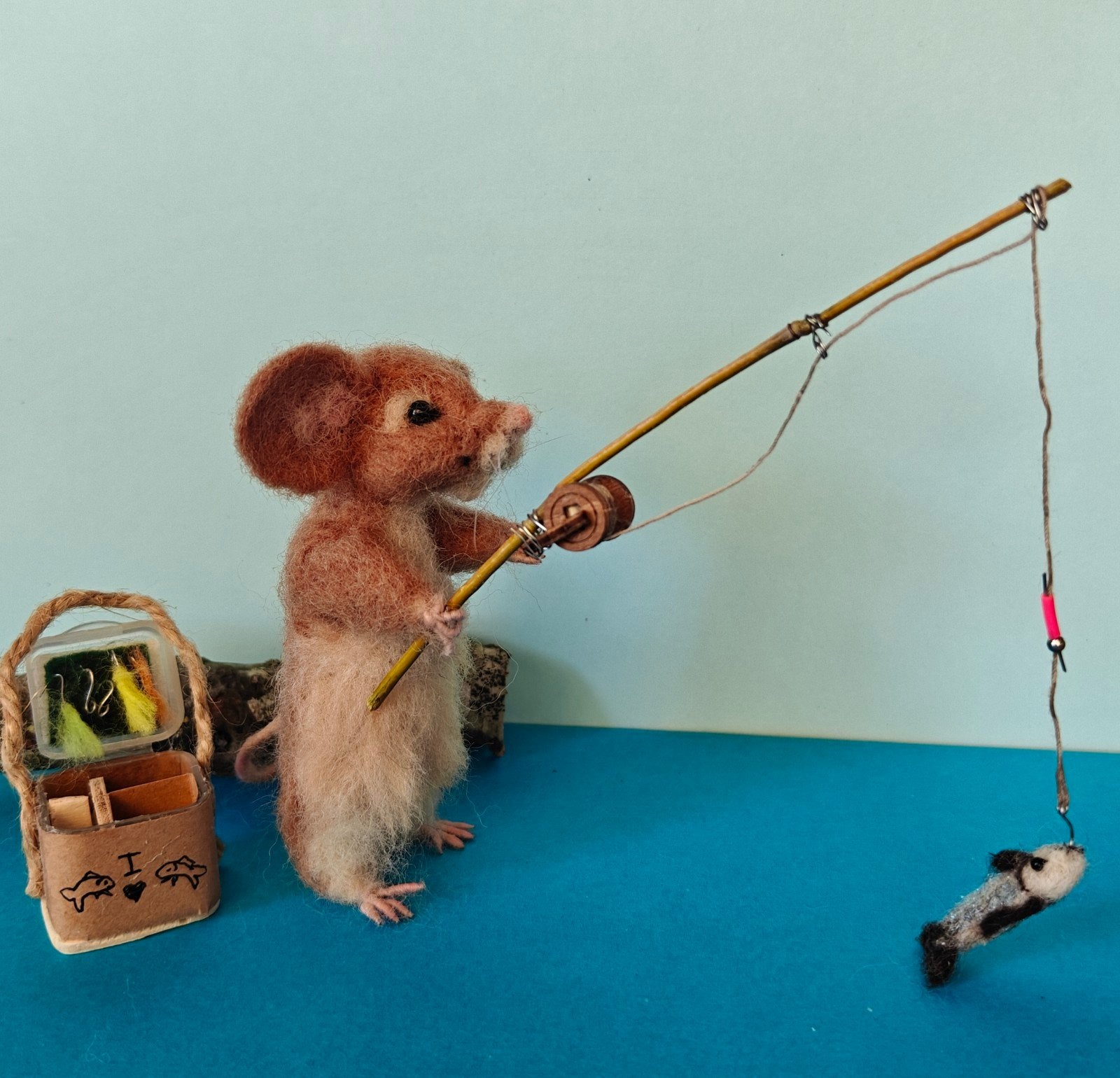 Muisje, hengel, naaldvilt, Dieren en Toebehoren, Ophalen of Verzenden