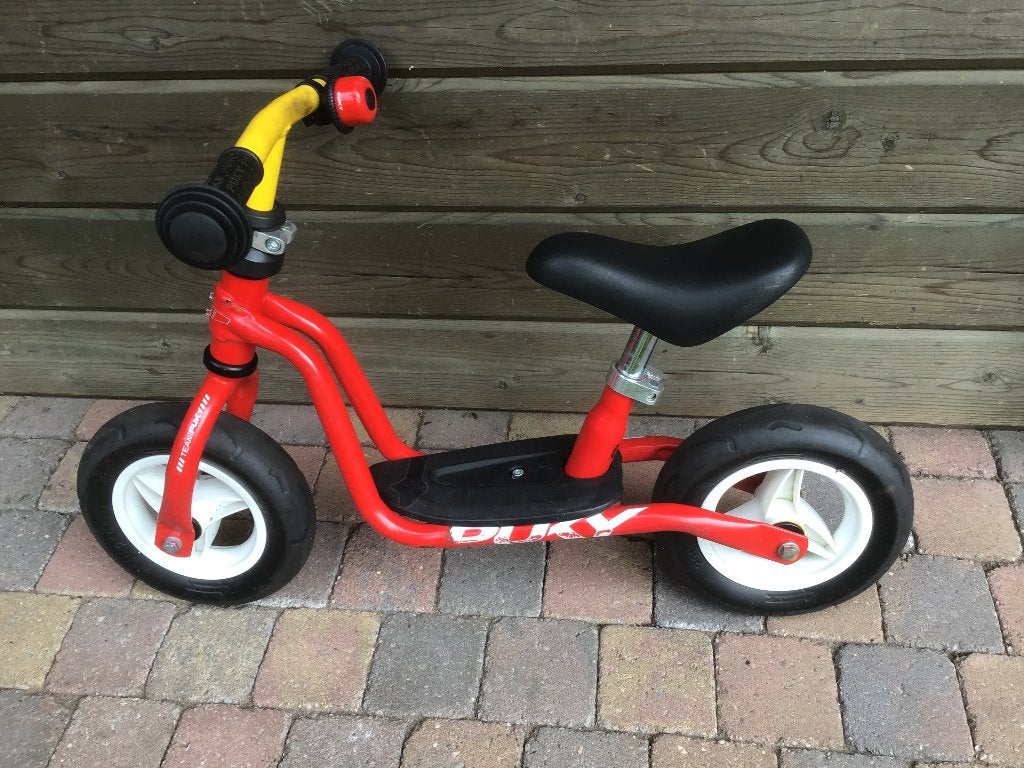 Puky loopfiets met bel, Ophalen, Zo goed als nieuw, Loopfiets