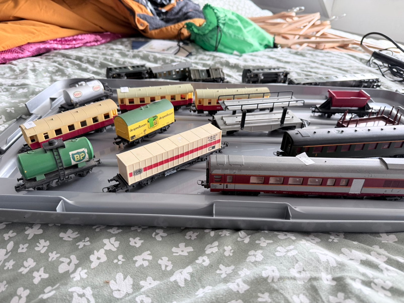 Heel veel trein spullen marklin , voor de liefhebber, Ophalen, Wisselstroom, Gebruikt, Rails