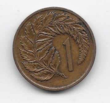 Nieuw-Zeeland 1 cent 1967 KM# 31.1 (1), Postzegels en Munten, Munten | Oceanië, Verzenden, Losse munt