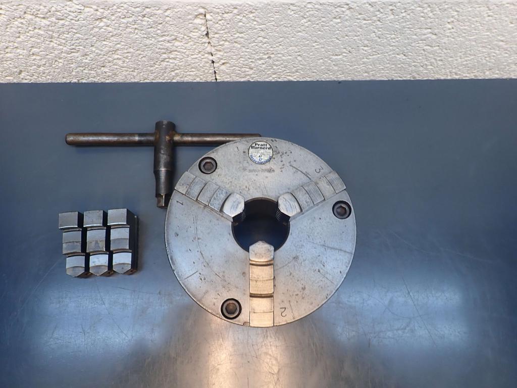 160mm Pratt Burnerd klauwplaat Camlock D1-4 / D4, Gebruikt, Pratt Burnerd, Ophalen of Verzenden, Info@prattburnerd.com