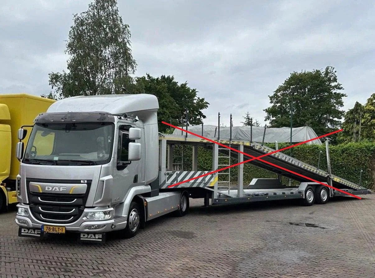DAF LF 230 Trekker Showtruck 6 Cylinder Euro 6 Original Dutc, Auto's, Achterwielaandrijving, Euro 6, Diesel, DAF