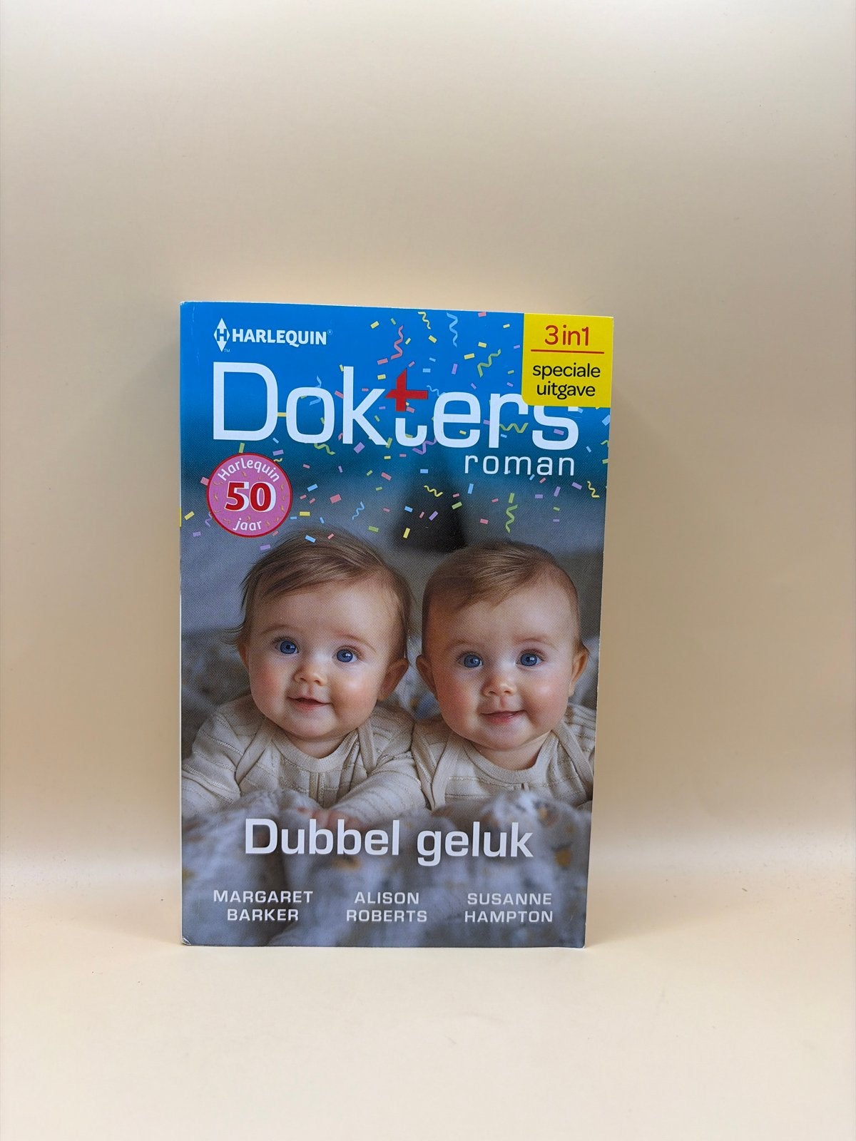Harlequin Doktersroman: Dubbel Geluk (3-in-1), Ophalen of Verzenden, Zo goed als nieuw, Nederland