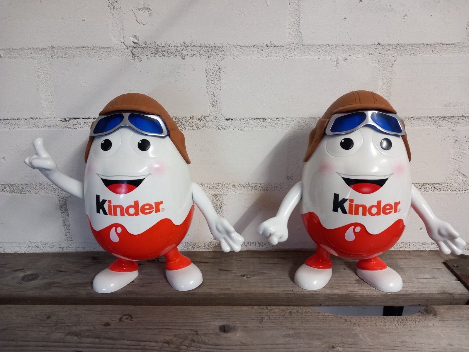 2 grote kinder surprise eieren, Ophalen of Verzenden