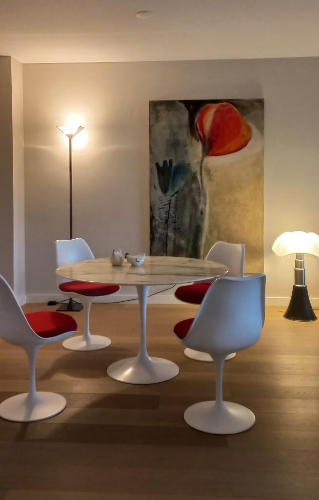 tabouret tulipe eero saarinen tulipe stoelen mid century, Ophalen of Verzenden, Nieuw, Overige materialen