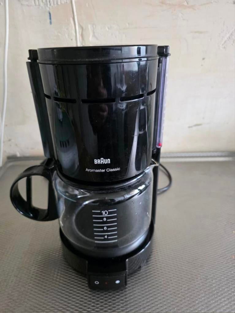 Braun Aromaster Classic Koffiezetapparaat - Zwart, Ophalen, Gebruikt, 10 kopjes of meer, Koffiemachine