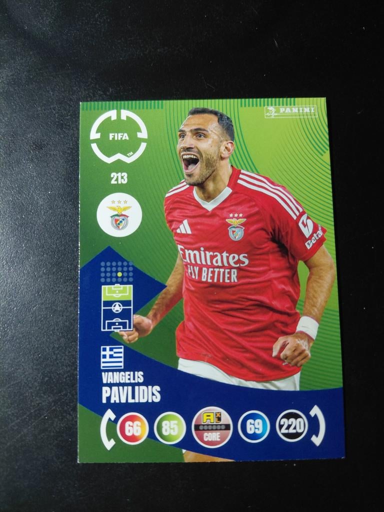 Vangelis pavlidis (benfica/az) panini, Ophalen of Verzenden, Nieuw, AZ, Poster, Plaatje of Sticker