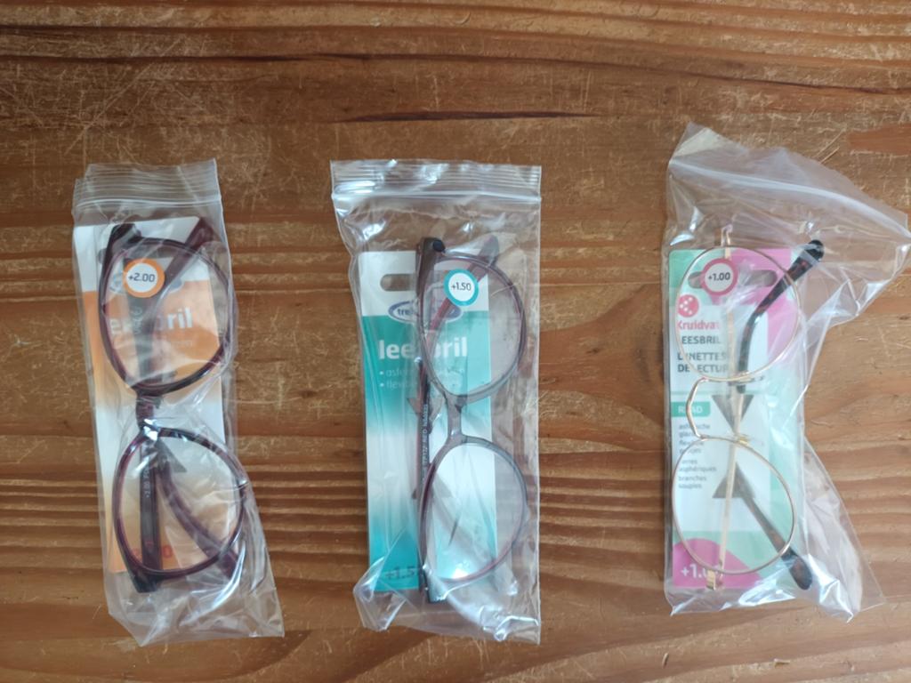 Partij leesbrillen - Diverse sterktes en modellen, Sieraden, Tassen en Uiterlijk, Zonnebrillen en Brillen | Dames, Nieuw, Leesbril