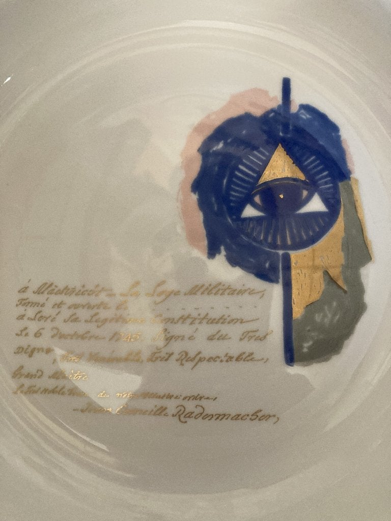 Mosa Jubileum Vrijmetselaars Loge Maastricht 1745 1995, Antiek en Kunst, Ophalen