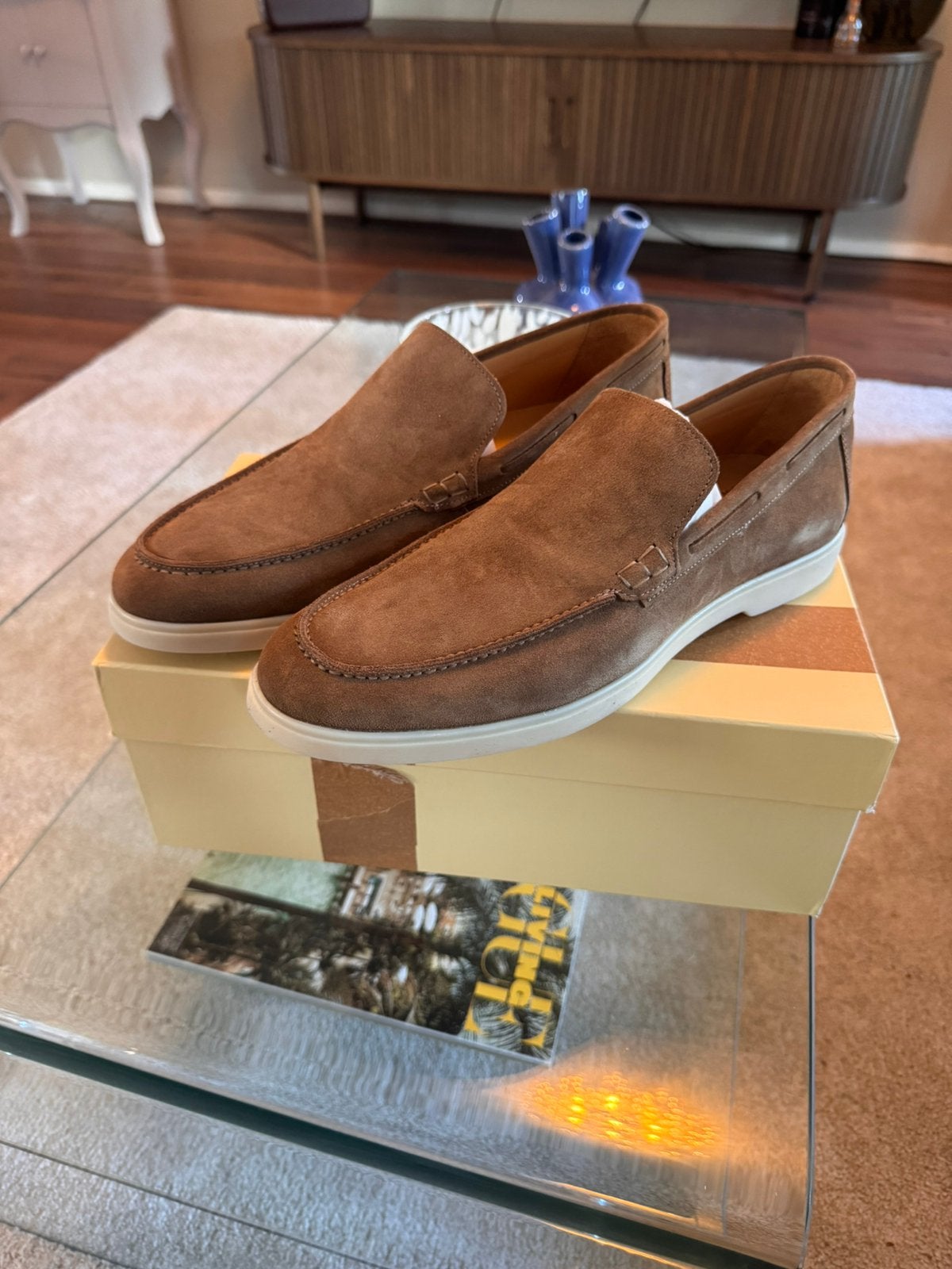 Loafers nieuw nooit gedragen, Loafers, Bruin, Nieuw, Ophalen of Verzenden
