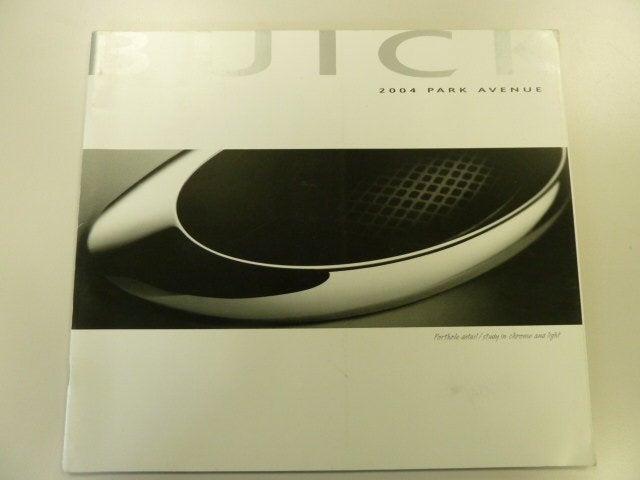 2004 Buick Park Avenue Grote Prestige Brochure USA, Ophalen of Verzenden, Gelezen, Overige merken