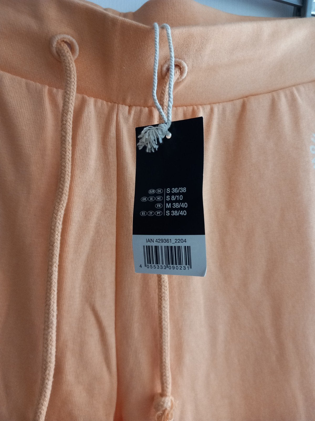 Nieuw met kaartje Jogger Joggingbroek zalm oranje maat 36 38, Nieuw, Oranje, Maat 36 (S), Lang