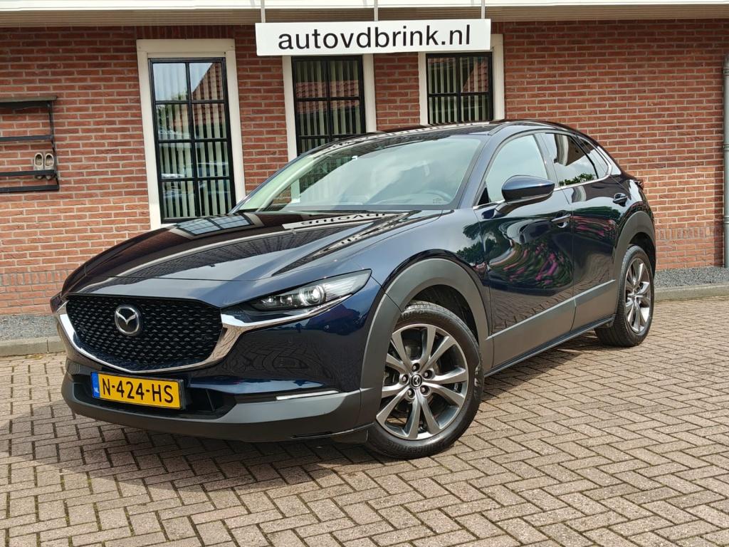 Mazda CX-30 2.0 eSA-X Luxury, 186PK / LEER / BOSE / NAP, Auto's, Mazda, 1998 cc, Gebruikt, Euro 6, Blauw