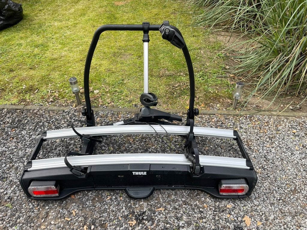Thule fietsendrager, Ophalen, Gebruikt, Brede banden, 2 fietsen