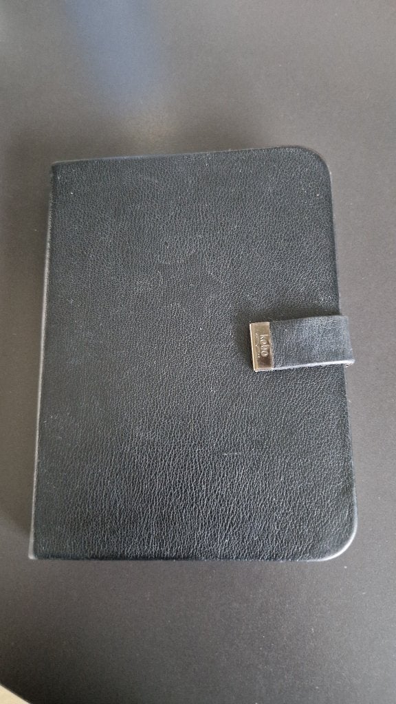 Nette Kobo Glo E-reader en Luxe Leren Boekhoes, Computers en Software, KOBO., 6 inch of minder, Ophalen of Verzenden, Gebruikt