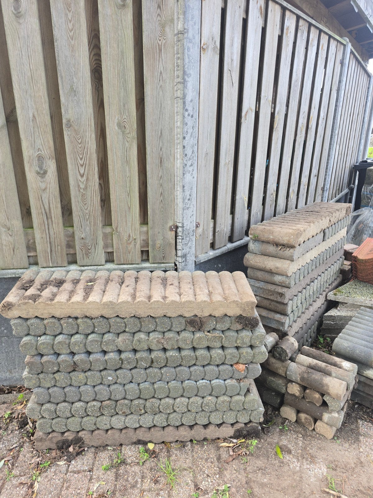 Gratis tuinborders, diverse afmetingen, Ophalen, Gebruikt, 25 cm of meer, Border