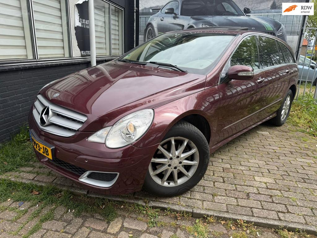 Mercedes-Benz R-klasse 350 Lang 4-Matic Lpg 6 Zits, Auto's, Mercedes-Benz, Automaat, Beige, Leder, Vierwielaandrijving