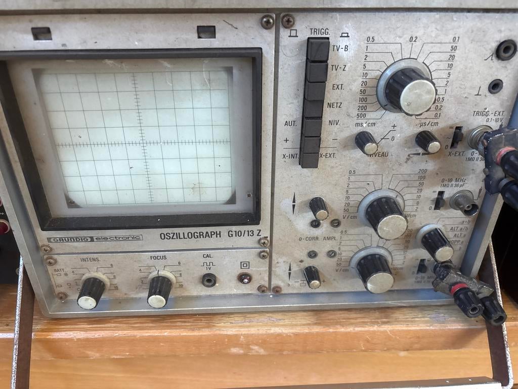 Vintage Grundig Oszillograph G10/13 Z - Werkend, Ophalen of Verzenden