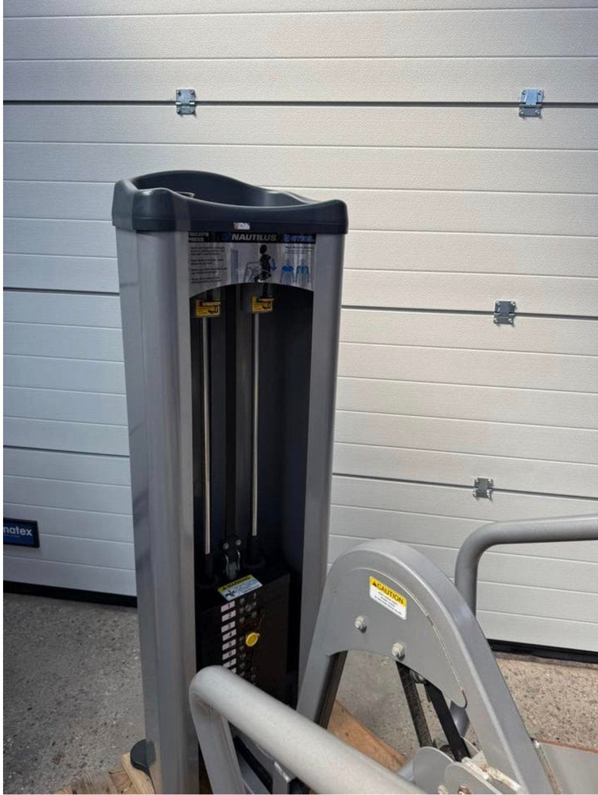 Nautilus Tricep dip / Triceps / Trizep/machine/Steel series, Ophalen, Benen, Gebruikt, -