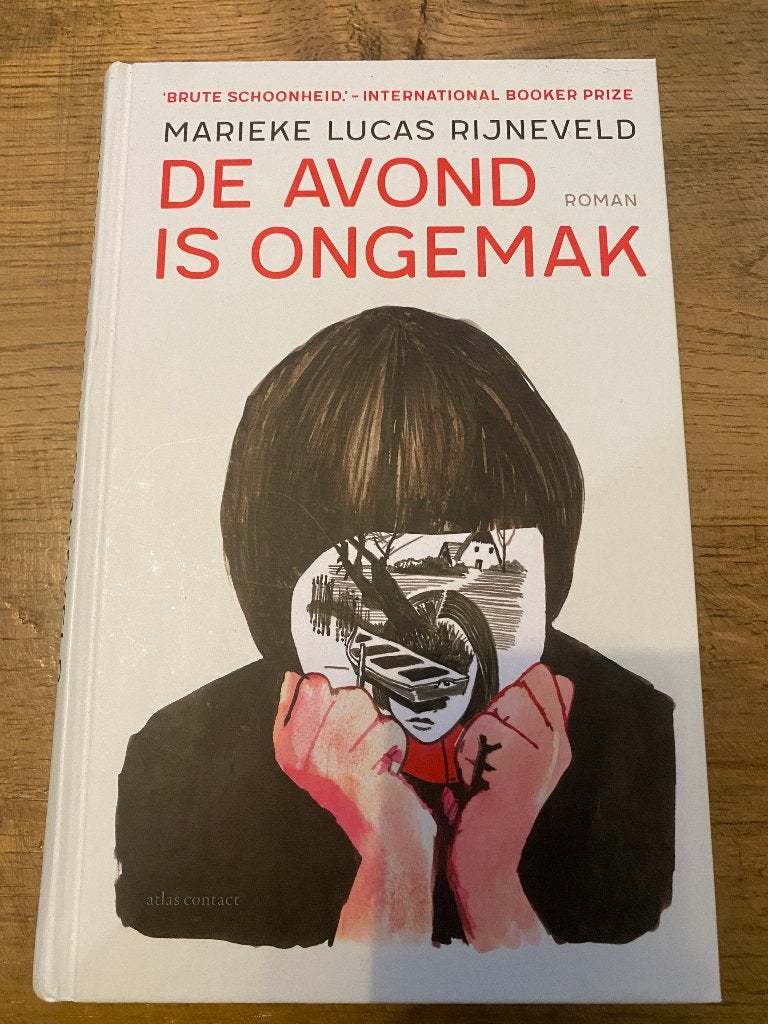 De avond is ongemak boek, Boeken, Ophalen of Verzenden, Zo goed als nieuw, Marieke Lucas Rijneveld, Nederland
