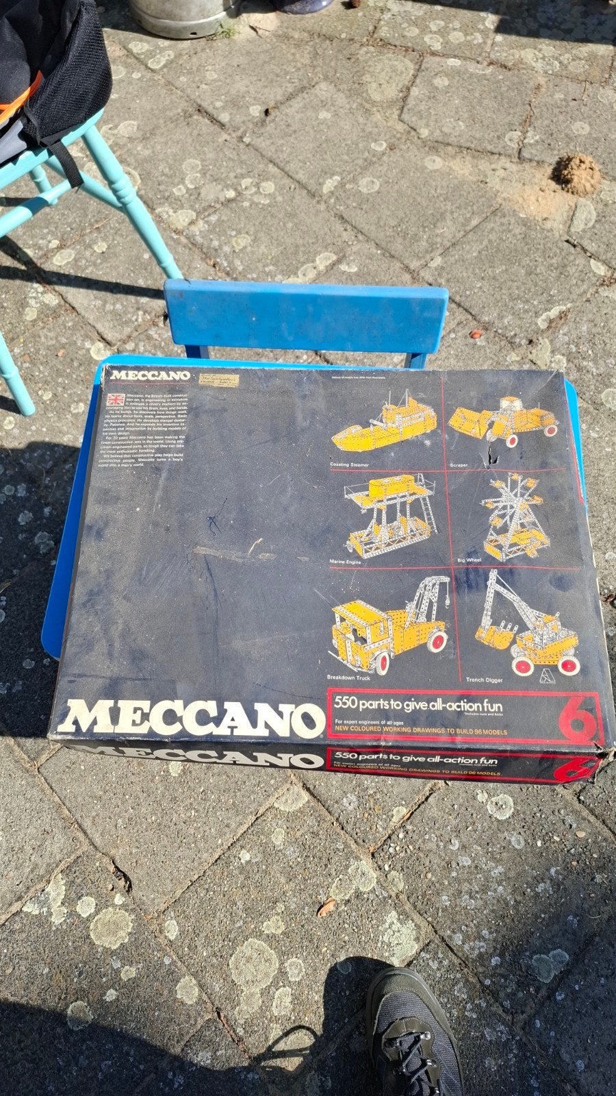 zolder vondst, oude meccano., Antiek en Kunst, Ophalen