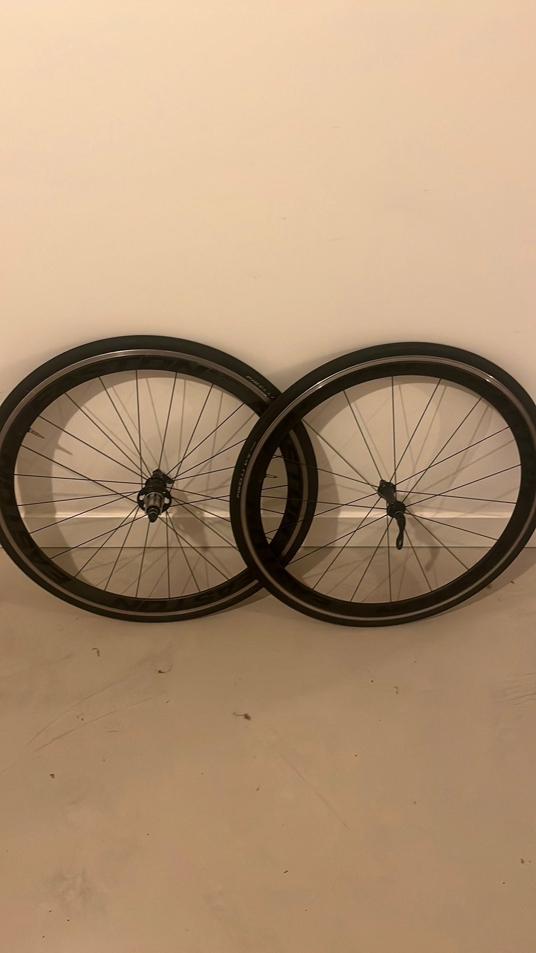 Easton carbon wielen racefiets, Ophalen of Verzenden, Zo goed als nieuw, Racefiets, Aluminium